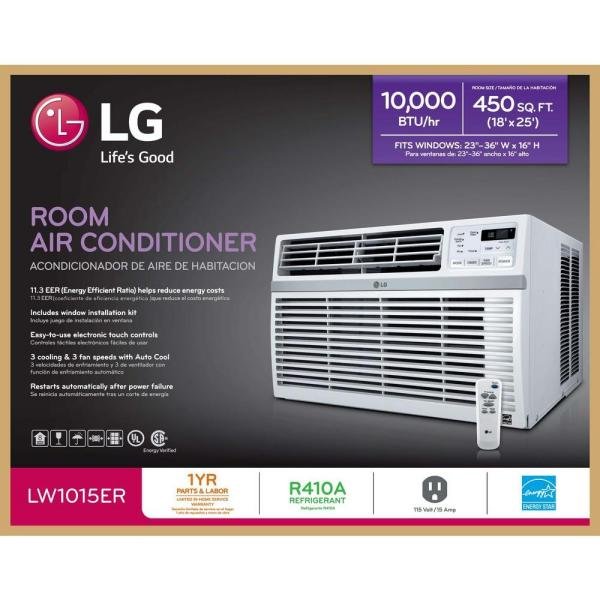 LG LW1015ER Window-Mounted Air Conditioner Review | Heating and Cooling